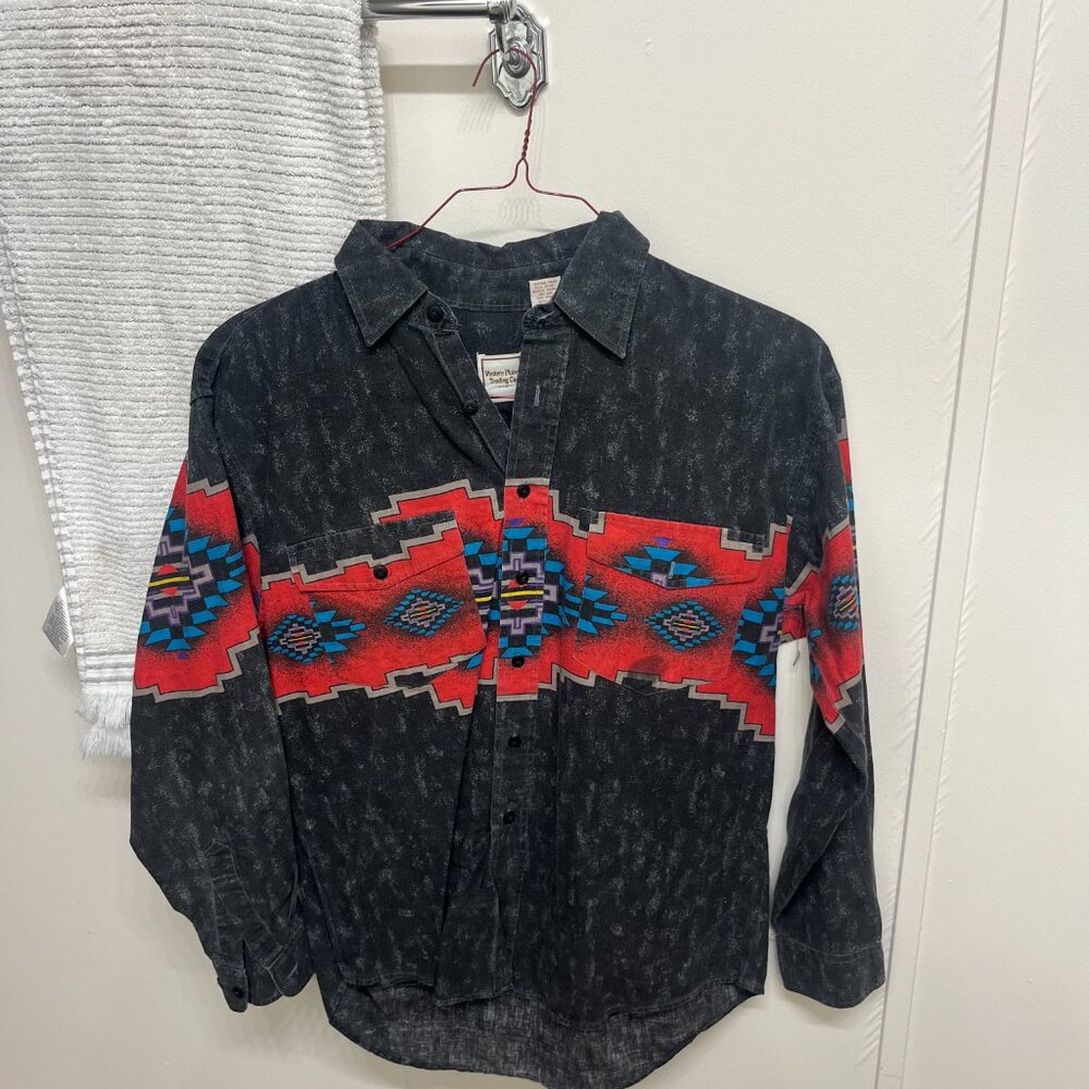 Vintage Western Button Down
